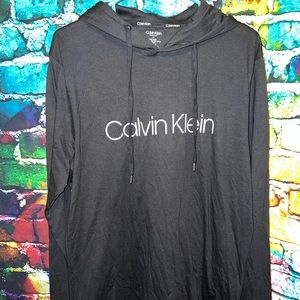 NWT Calvin Klein ladies size medium sleepwear lightweight hoodie